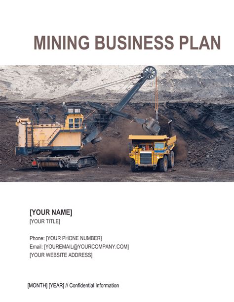 Mining Software Business Plan